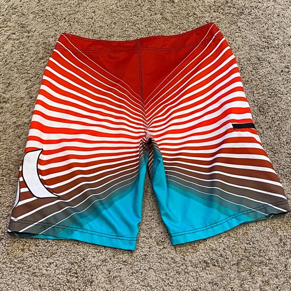Men's Hurley Casual Swimming Surf Beach Board Shorts No Mesh Size 36 VGC - Picture 5 of 6